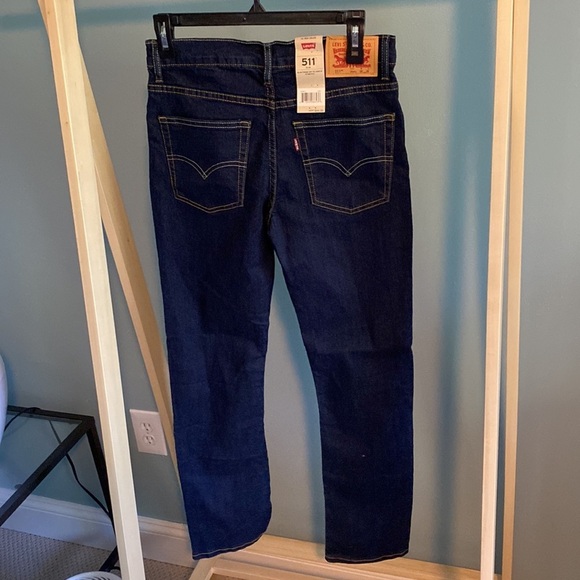 Levi's 511 Youth Teen Boys Jean Size 16 Regular 28x28 Slim Fit New with tags - Picture 4 of 8
